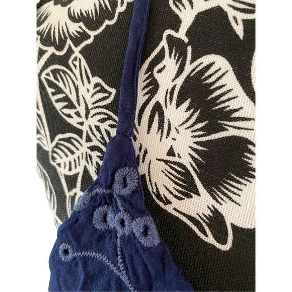 Maurices Embroidered Cami Tank Top Ruffle Trim Casual - Picture 5 of 12